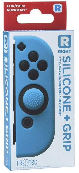 Funda Fr·Tec Silicona + Grip Joy-Con Azul Derecho Funda Fr·Tec Silicona + Grip Joy-Con Azul Derecho